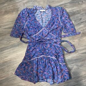 Loveshack fancy mini dress in excellent condition